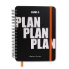Большой планер Orner Store "Plan Plan Plan" black