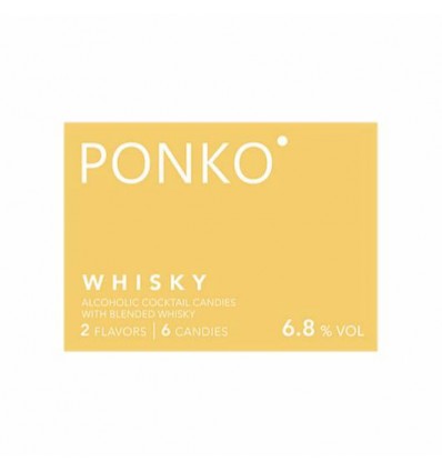 Алкогольні цукерки Ponko sweets Whisky 6 цукерок