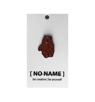 Значок No name Bare Bears Grizzly 3