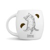 Чашка Orner Store Лінивий кіт з круасанами