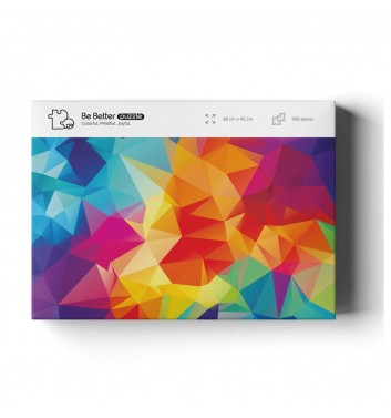 Пазл Be better puzzle «Colorful»