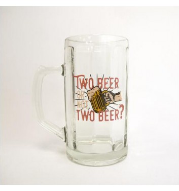 Пивний келих Papa Design "Two beer or not"