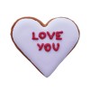 Имбирное печенье  YUNA «Love you»