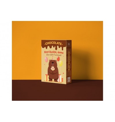 Горячий шоколад Candy's "Хеппи бёздей" Медведь