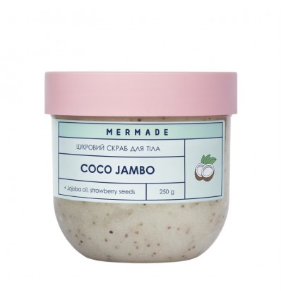 Сахарный скраб для тела MERMADE Coco Jambo
