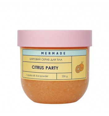 Сахарный скраб для тела MERMADE Citrus Party