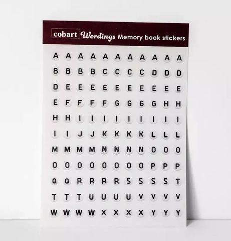 Стікери для фотоальбомів А5 Cobart Wordings 20062 фото