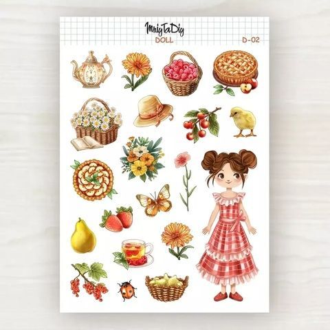 Стікер-лист MriyTaDiy Doll-02 15642 фото