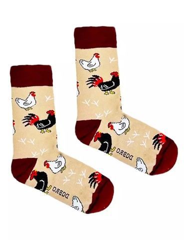 Шкарпетки Dobro Socks Курочки - 36-40 15344 фото