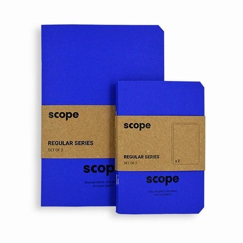 Набір з 2 скетчбуків Scope Regular Ultramarine (розмір S) 16722 фото