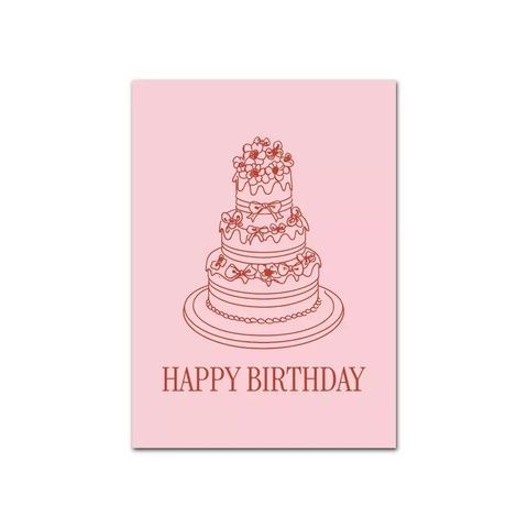 Листівка Your Planner BIRTHDAY CAKE 15110 фото