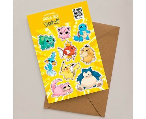 Стікерпак Papa Design Pokemon 19022 фото