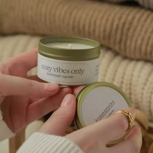 Свічка Your Planner &laquo;Cozy vibes only&raquo; gold 14776 фото