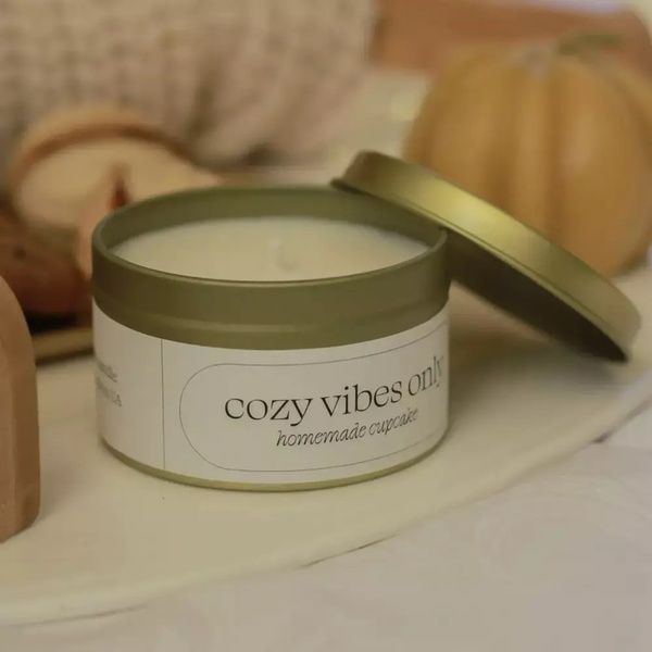 Свічка Your Planner &laquo;Cozy vibes only&raquo; gold 14776 фото
