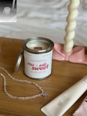 Парфумована свічка Bazhau "Ти - мій sweet" 16154 фото