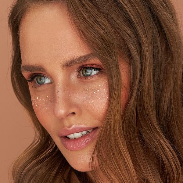 Тимчасове тату Arley Sign Комплект 9003s Золоті веснянки одинарні 14148 фото