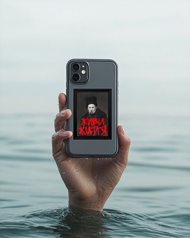 Наліпка Vidro Живи життя 163089 фото