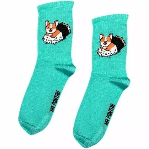 Шкарпетки Ponty.shop Коргі суші - 36-40 13516 фото
