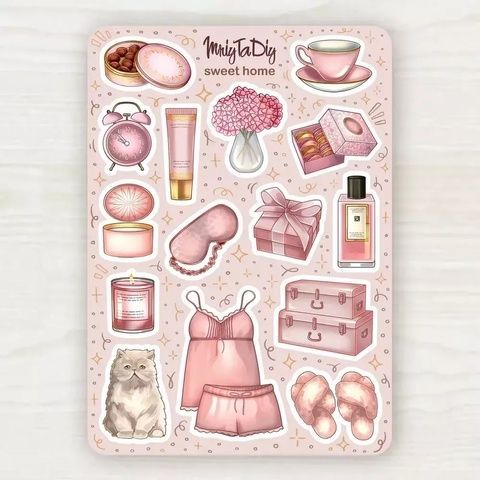 Стікер-лист MriyTaDiy модель Sweet home 15673 фото