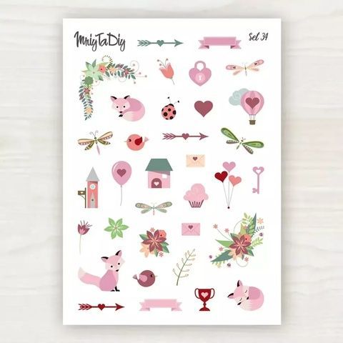 Стікер-лист MriyTaDiy Set 34 9745 фото