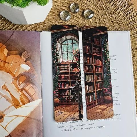Закладка для книг MriyTaDiy модель "Кімната читання" 19964 фото