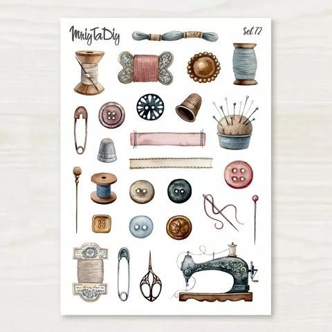 Стікер-лист MriyTaDiy Set 72 12778 фото