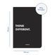 Блокнот Orner Store "Think different" чорний 65828 фото 2