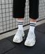 Шкарпетки Sox Білі з чорними лініями - 41-45 11927 фото 2