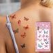 Тату "Акварельні метелики" Tattooshka_ua L-77 15171 фото 1