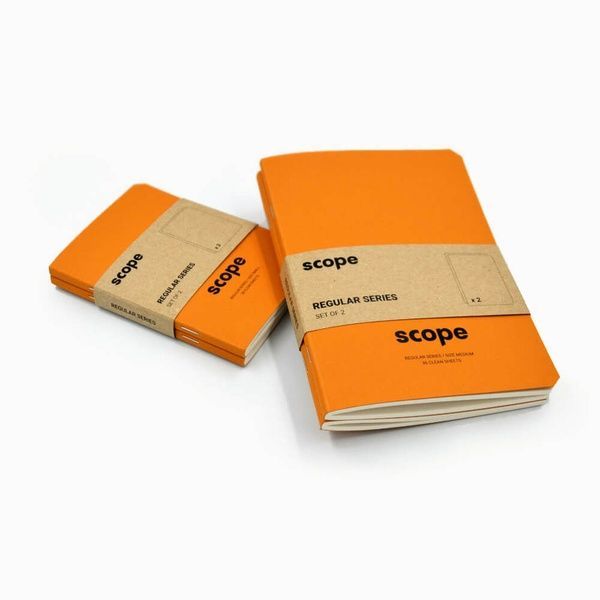 Набір з 2 скетчбуків Scope Regular Terracotta (розмір M) 16721 фото